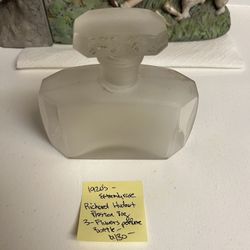  Antique three flowers Perfume bottle by Richard Hudnut