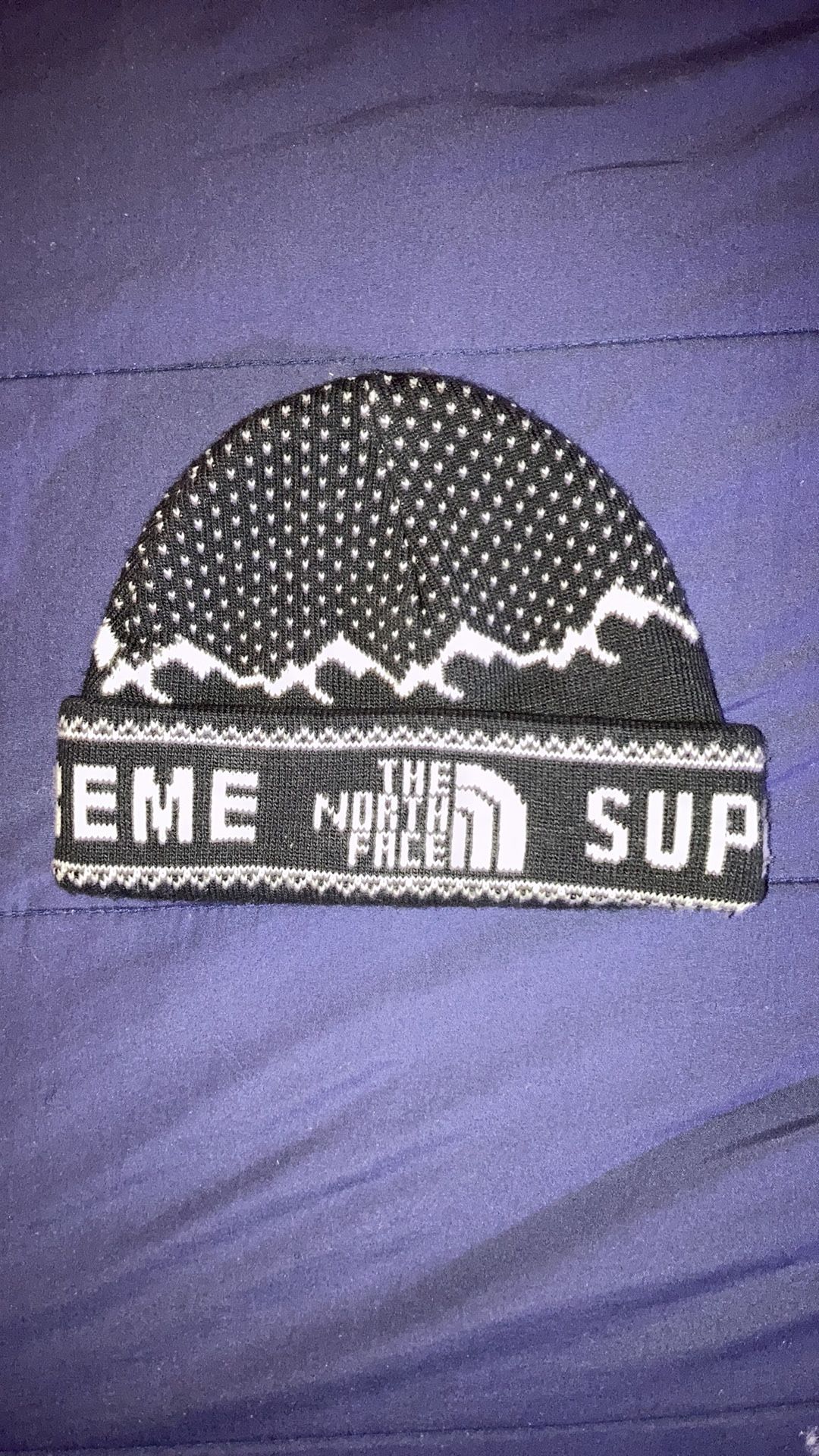 North Face X Supreme Winter Hat