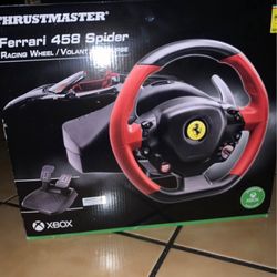 Thrust master ferrari 458 spider steering wheel