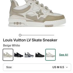 Original LV skate sneakers Louis  Vuitton .