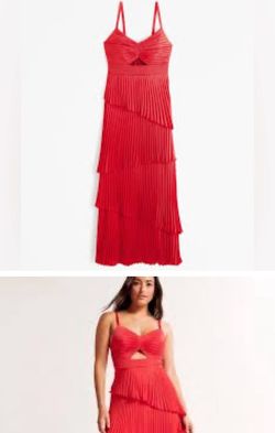 Brand new with tag maxi red dress size small