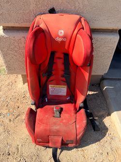Diono Radian R 3 Across Red Kids Car Seat Manufactured 03/2020