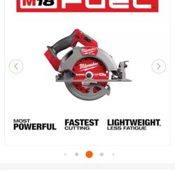 Milwaukee M18 Fuel Brushless 7 1/4 Circular Saw
