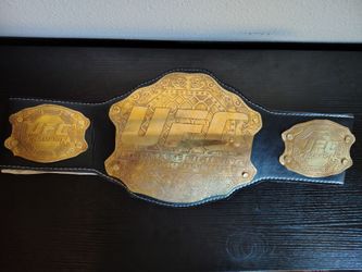 UFC Demetrious Johnson Signed Championship Belt