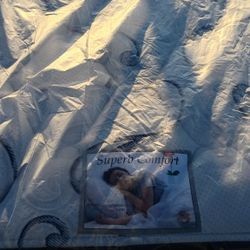 Brand New Queen Size Pilllowtop Mattress Included Box Spring 