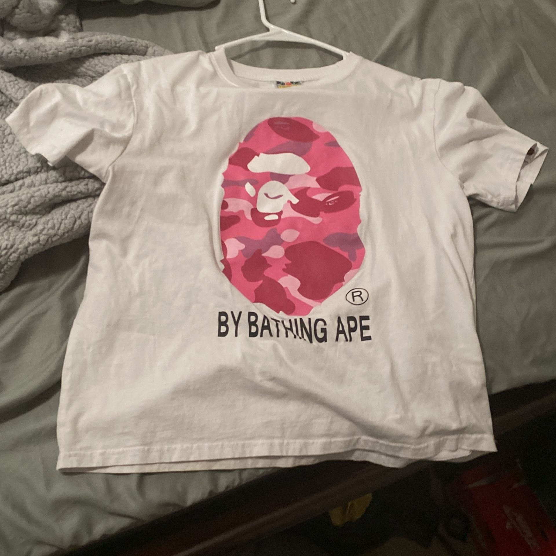 Pink Bathing Ape Shirt L