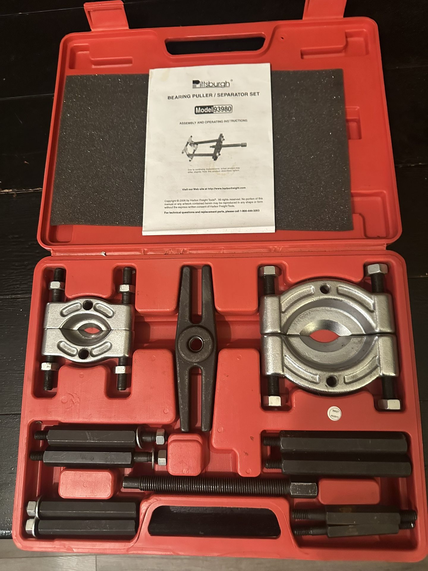 Chicago Electric Puller And Bearing Separator