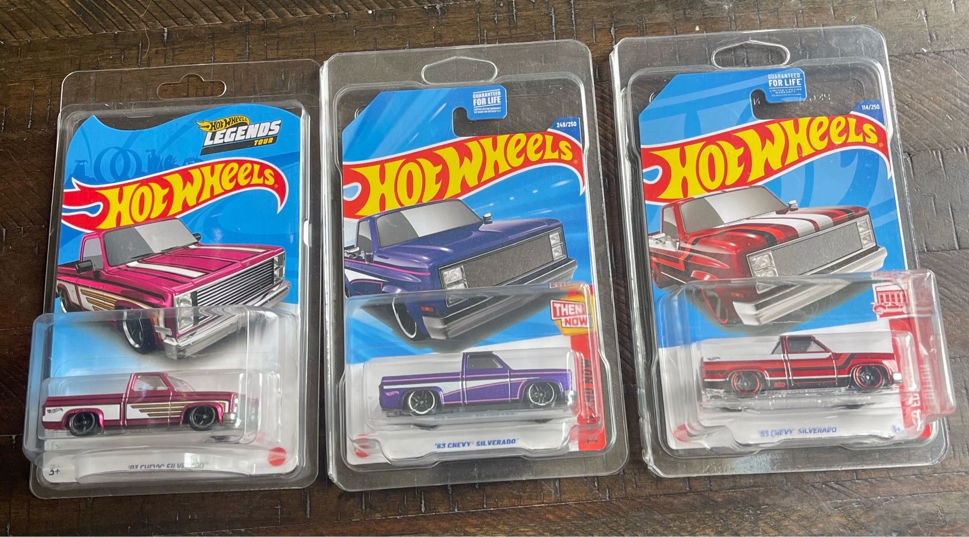 Hot wheels 83 Chevy Silverado Lot