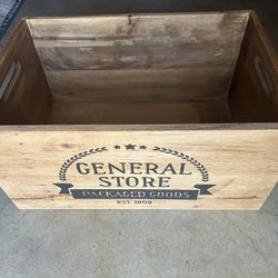 Wooden Box - General Store