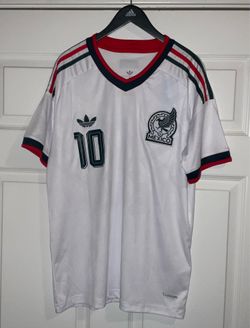 Mexico Adidas 2026 World Cup White Jersey A.Vega #10 Adult Size small New with Tags