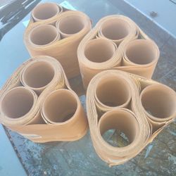 (4) 3M 216U RN OP Sandpaper Belts 6"x224" Grade 400 Film-Lok