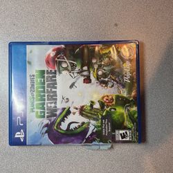 Plants vs Zombies Garden Warfare, ps4 game