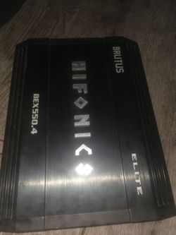 550x4 hifonics elite