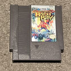 The Adventures Of Bayou Billy (Nintendo NES, 1989) Cartridge Only Tested