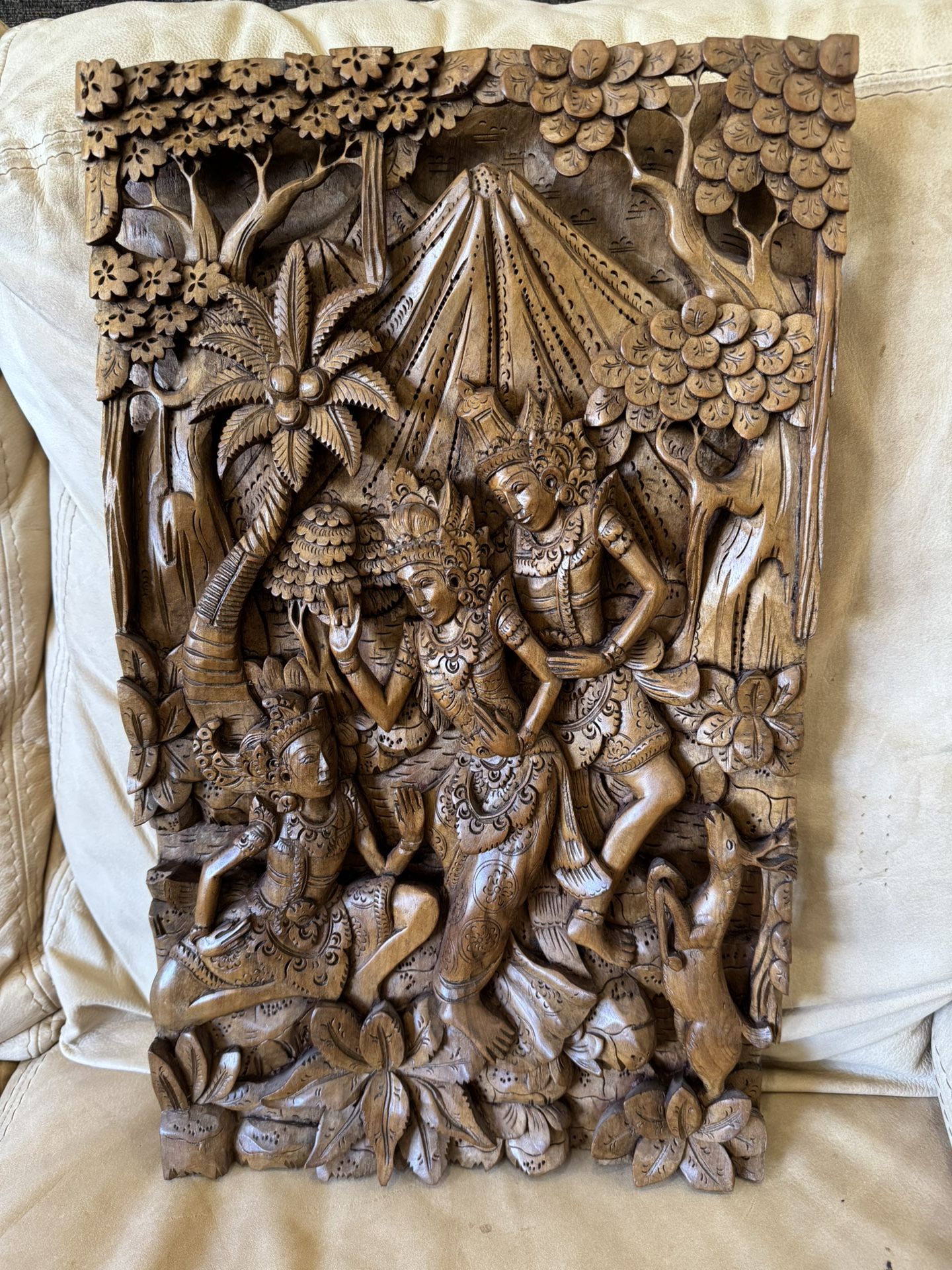 Wood Carving From Bali