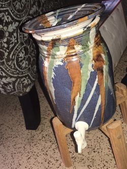 Water dispenser- ceramic handmade