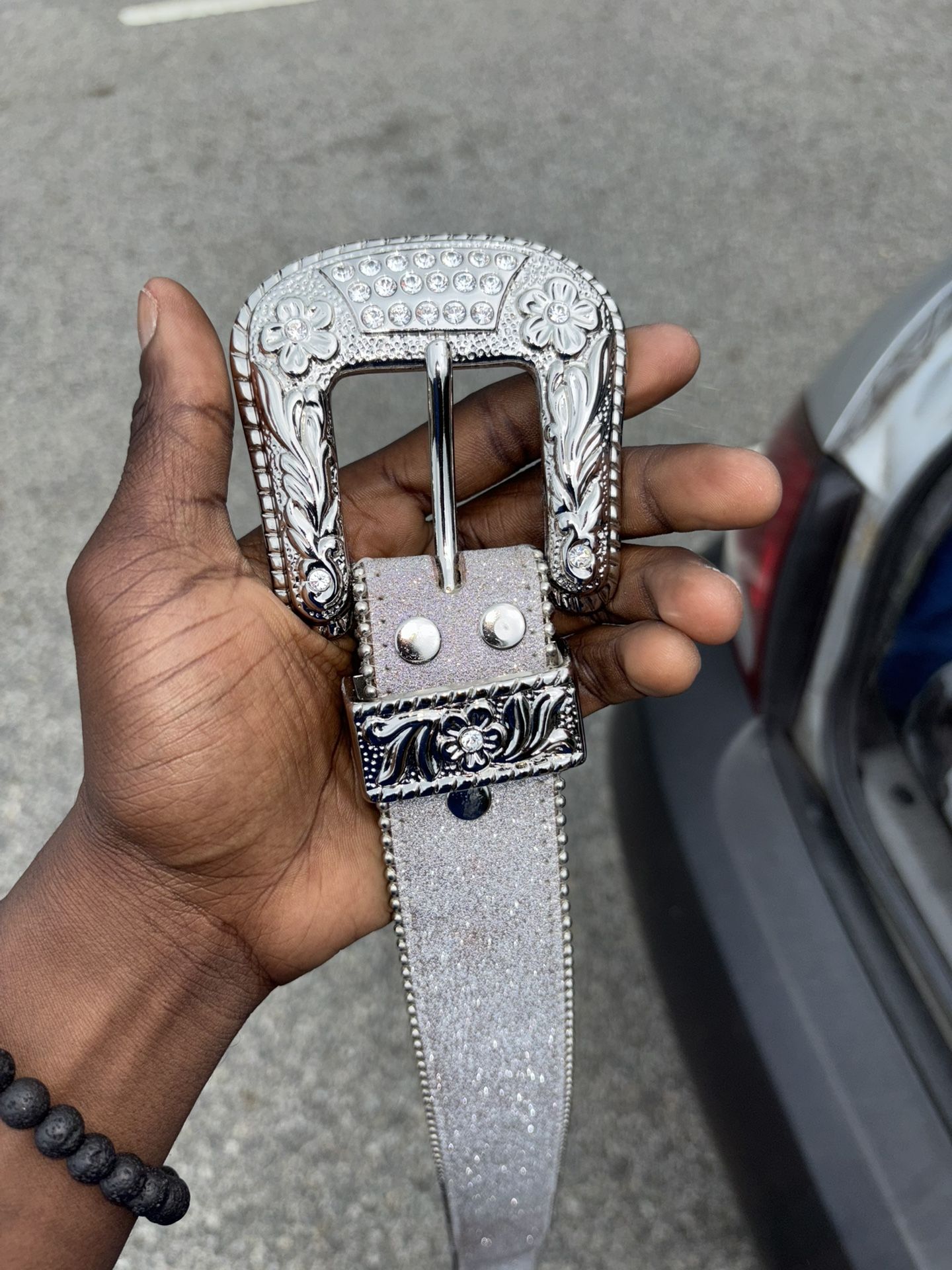 B.B Simon belt (Static Silver)