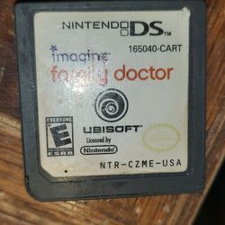 Nintendo DS IMAGINE FAMILY DOCTOR