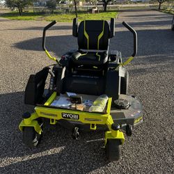 Ryobi Zero Turn Electric Riding Mower