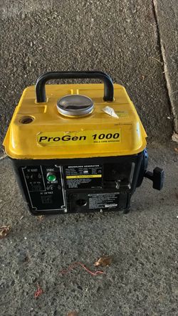 Título: Generador Portátil de 2 Tiempos ProGen 1000 (1200W Peak)