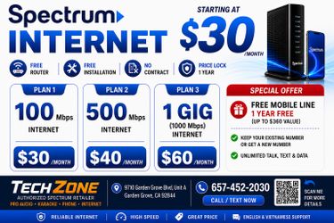 Spectrum internet