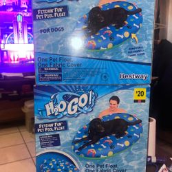 New Fetching Fun Pet Pool Float