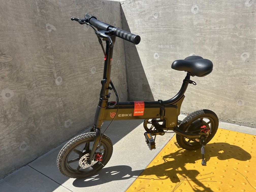 SISIGAD HY-C14 14" 3-Speed Folding E-Bike