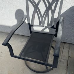 Outdoor Spring Chair (Rocks Back-And-Forth)