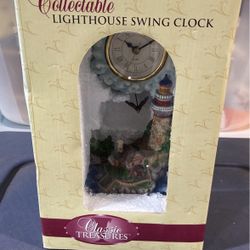 Lighthouse Swing Clock