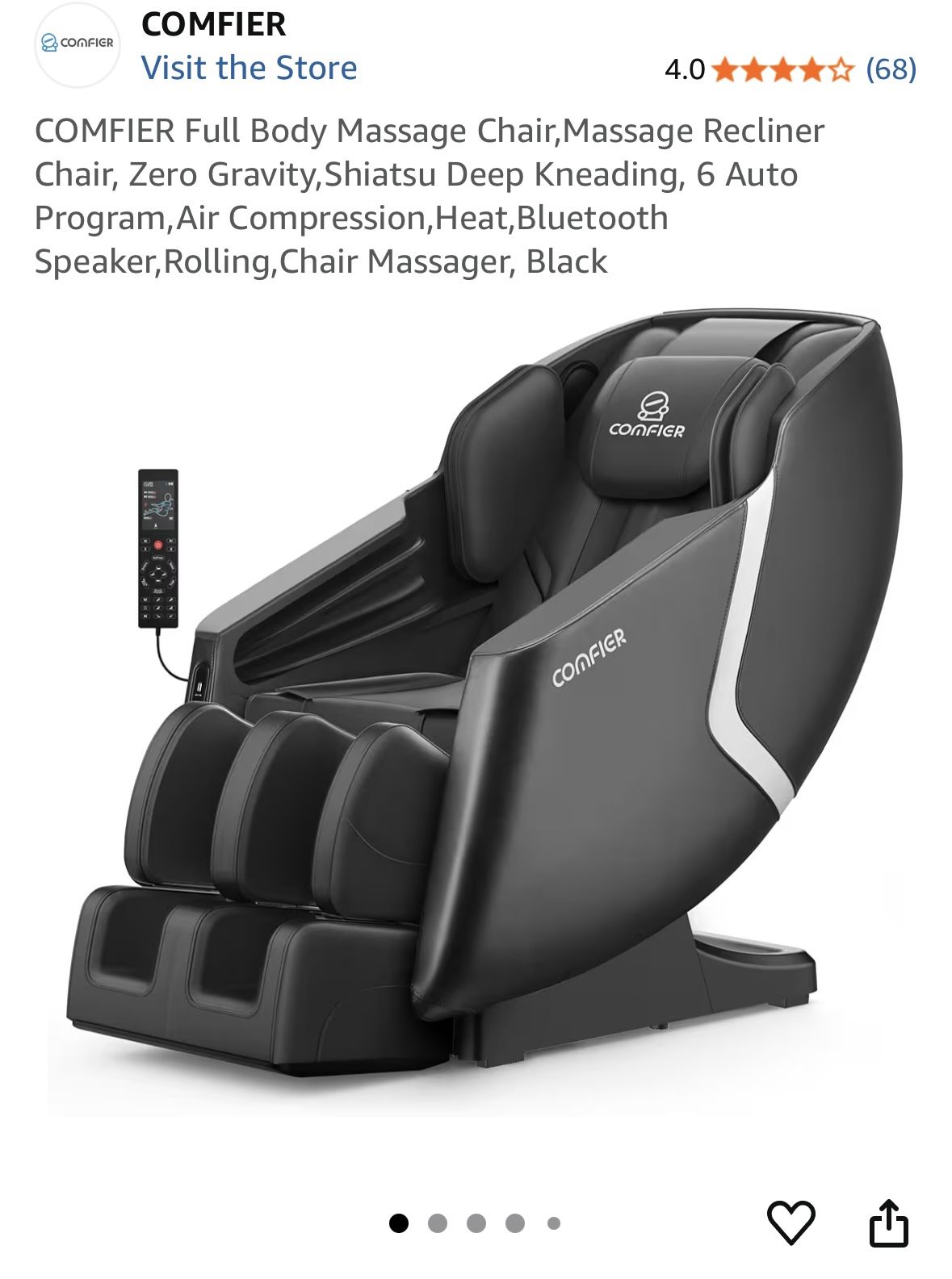 Massage chair Full Body (like New)