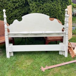 Queen Size Antique Bed Frame