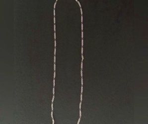 21 INCH STERLING SILVER NECKLACE
