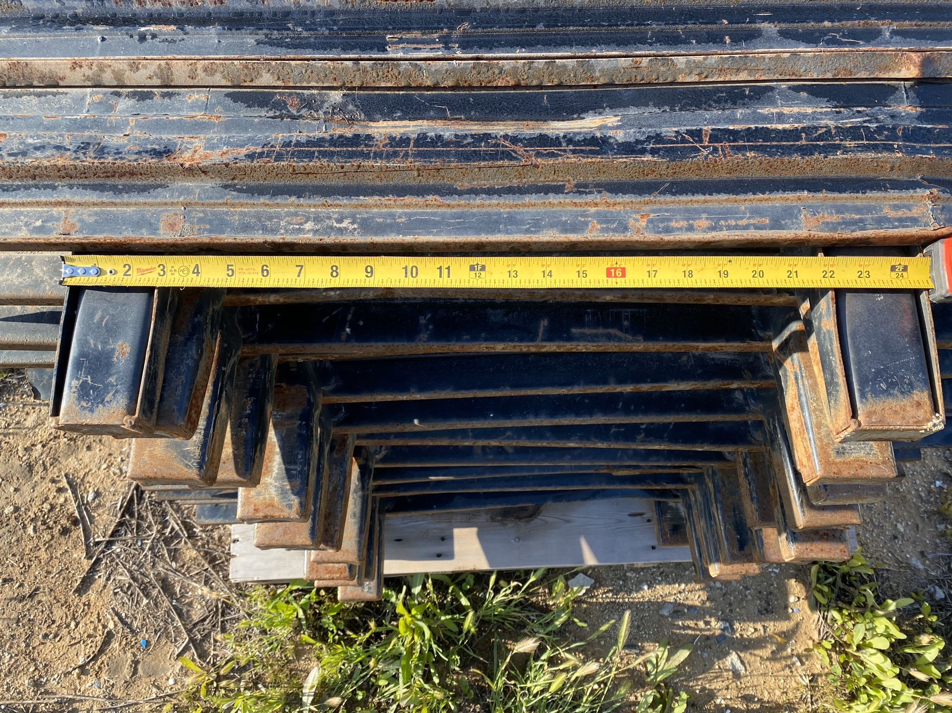 Work Truck Flatbed High Metal Steel Stake Body Side Rails Panels for