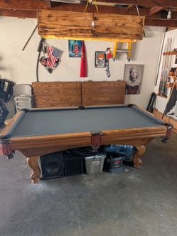 7ft pool table