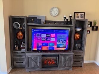 TV stand 104 inch(W) x 74 inch (H)