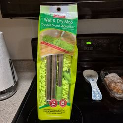 Wet & Dry Double Sided Microfiber Mop New in PkG $10