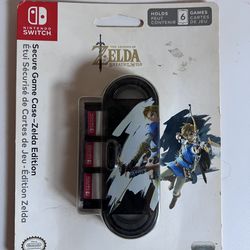 Nintendo Switch Secure Game Case Breath Of The Wild Legend Of Zelda NEW SEALED