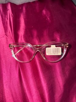 Tiffany & Co. Pink Crystal Glasses