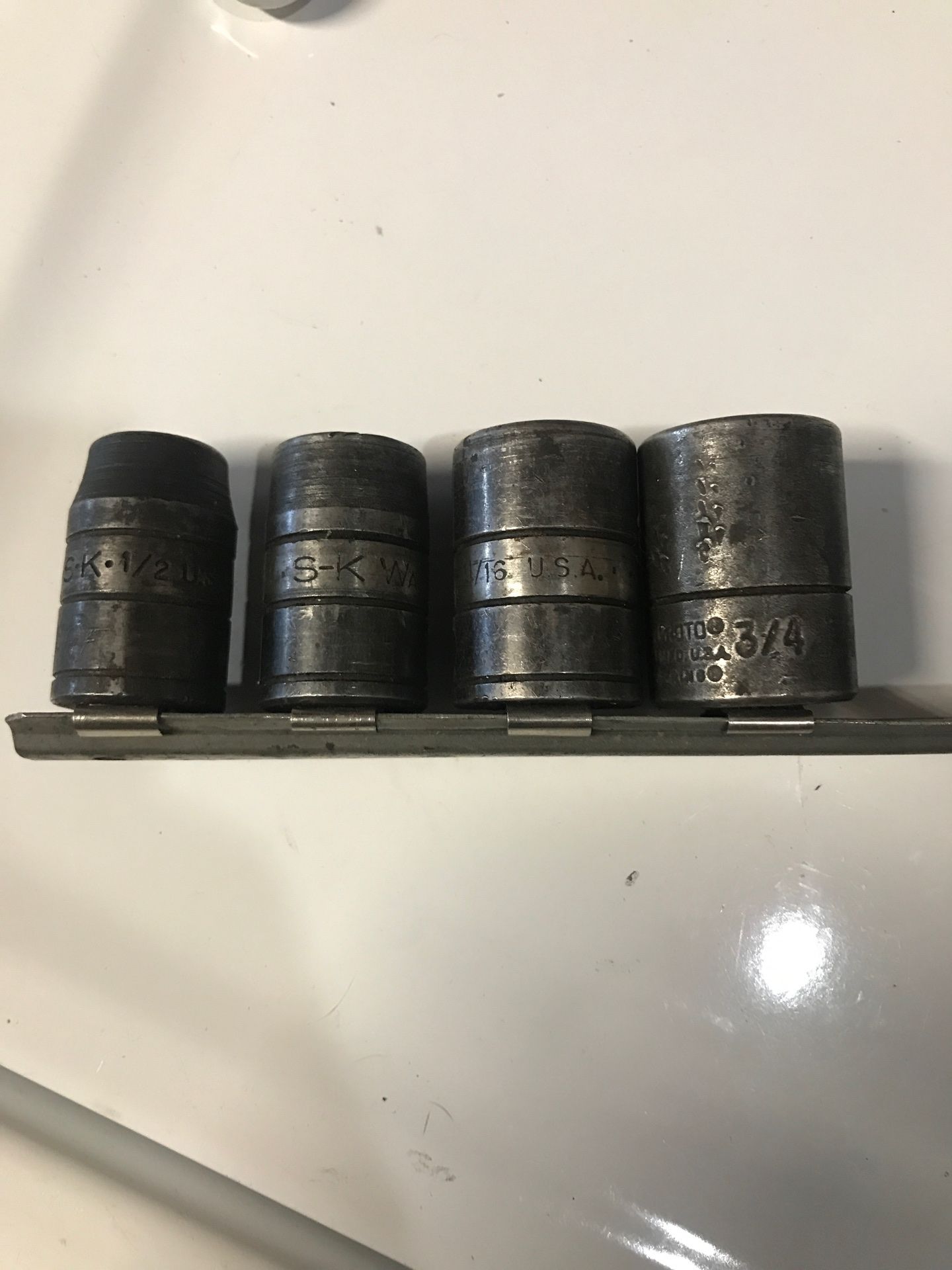 SK S-K 1/2 impact sockets