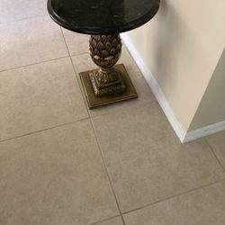 Mid Century Marble End Tables