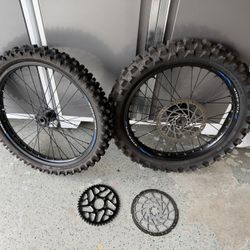 Talaria MX4 Wheel Set Michelin Starcross Tires -ebike 