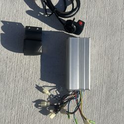 Ebike Parts Lot Brushless Motor Controller & Throttle for E-Bike