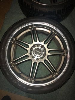 19s wheels 5x114.3 and 5x100
