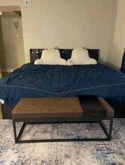 King Bed Frame ONLY- no mattress included