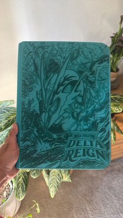 Nine Pocket VaultX Teal Binder Delta Reign Binder