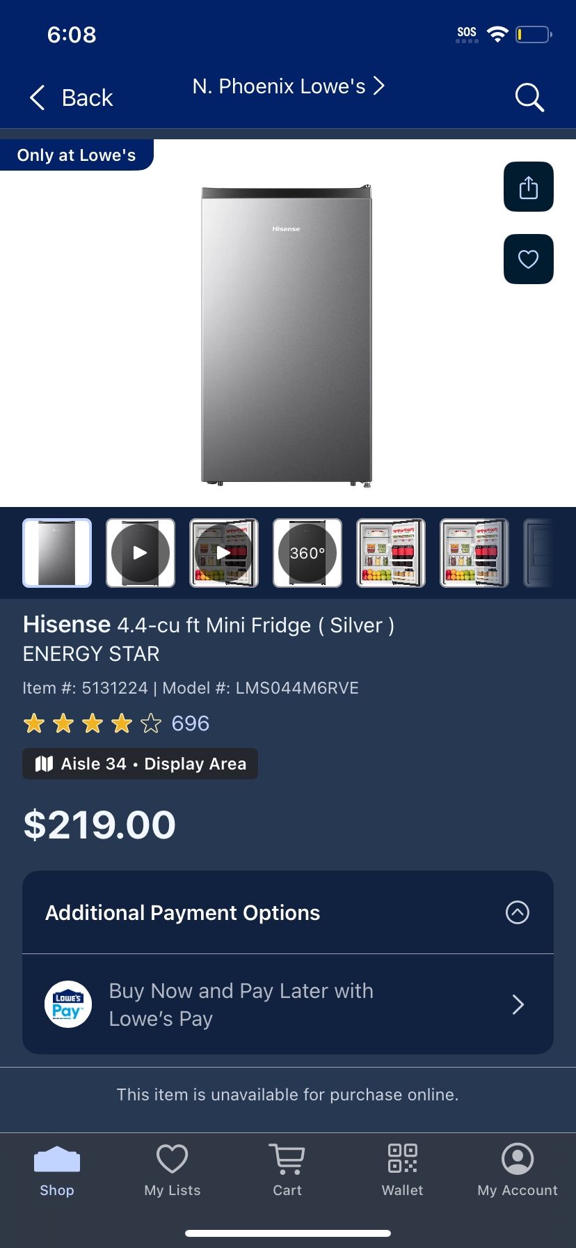Brand New In Box Mini Fridge