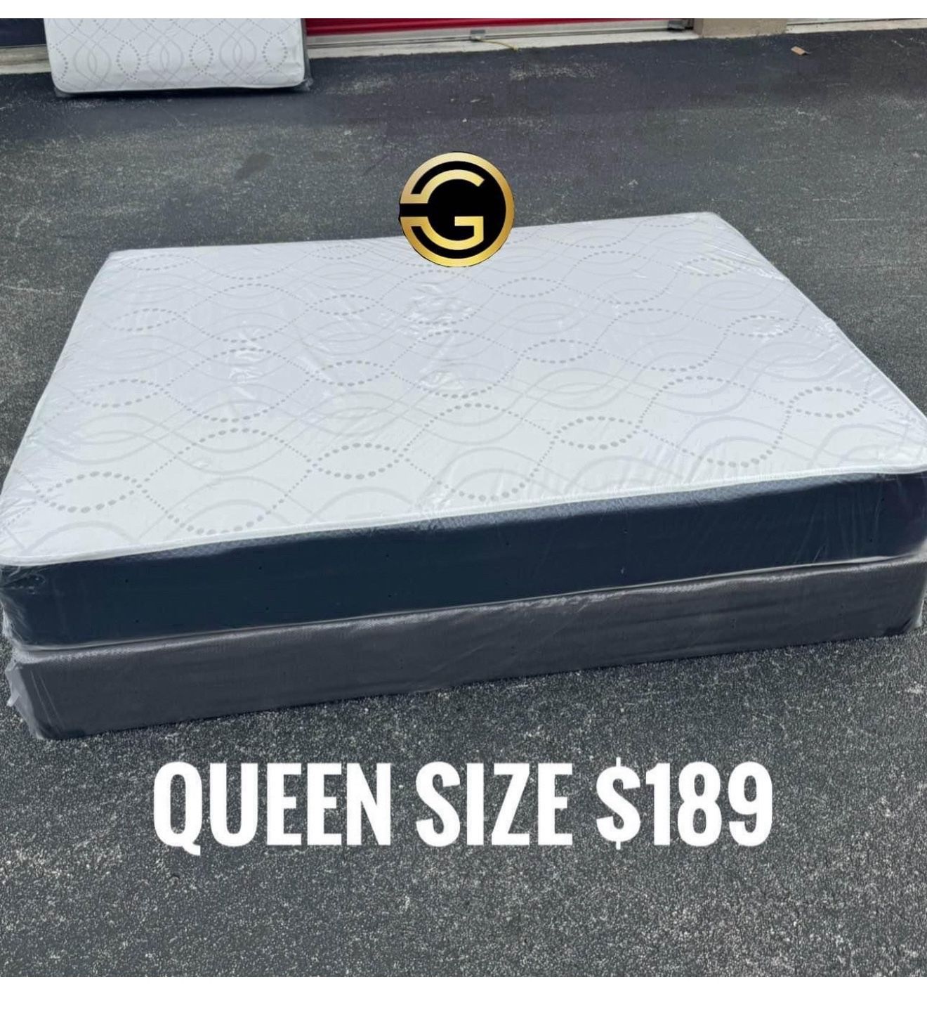 NEW Mattress Queen Size Regular With Box Spring // Offer 🚚