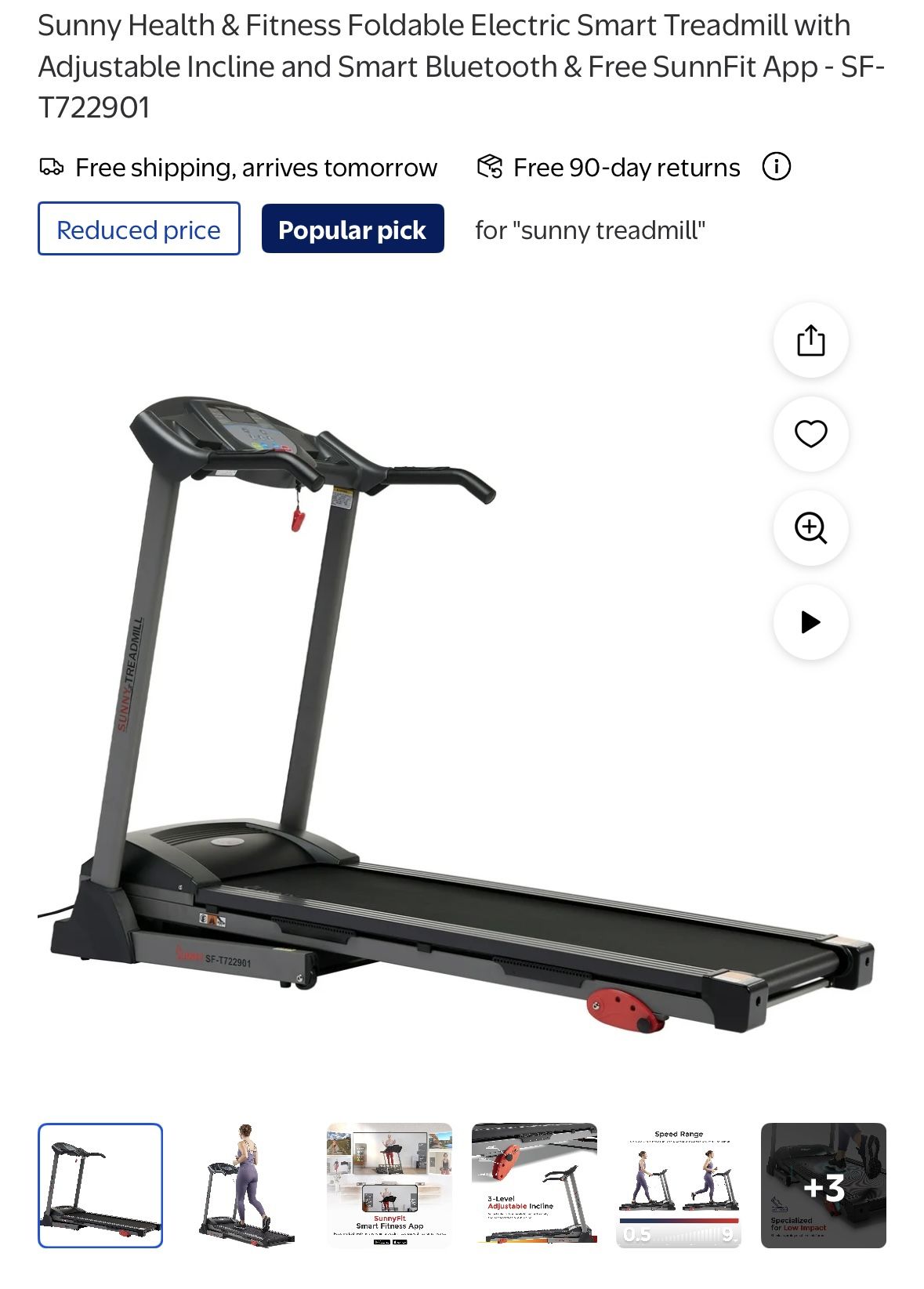 Sunny Treadmill