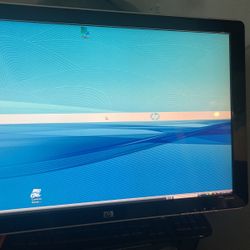Hp Computer And Monitor 