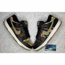 Nike Dunk Low Crazy Camo 9.5 Men